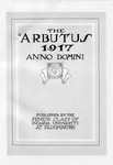 1917 Arbutus (Law School Pages)