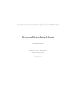 Bicentennial Alumni Research Project
