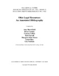 State Documents Bibliography: Ohio