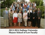 2013/14 Indiana University Maurer School of Law Faculty