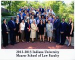 2012/13 Indiana University Maurer School of Law Faculty