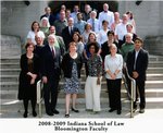 2008/09 Indiana University School of Law Faculty