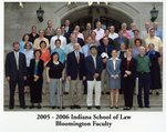 2005/06 Indiana University School of Law Faculty