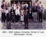 2001/02 Indiana University School of Law Faculty