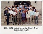 2000/01 Indiana University School of Law Faculty