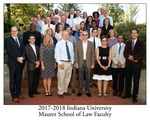 2017/18 Indiana University Maurer School of Law Faculty by Maurer School of Law - Indiana University
