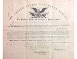 Hundred Days Volunteer Certificate by United States Department of War