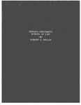 Indiana University School of Law: Notes and Material Gathered for the Preparation of a History of the Law School of Indiana University by Robert G. Miller