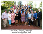 2017/18 Indiana University Maurer School of Law Staff