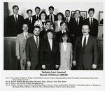 Indiana Law Journal Board of Editors 1989-1990 by Indiana University School of Law